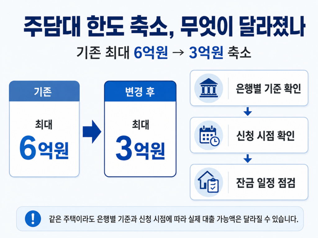 주담대한도변경